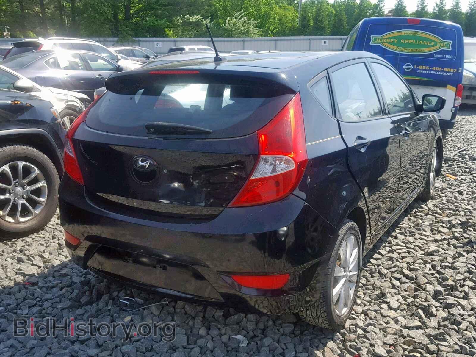 2014 HYUNDAI ACCENT - VIN: KMHCU5AE9EU142674 - Фото 4