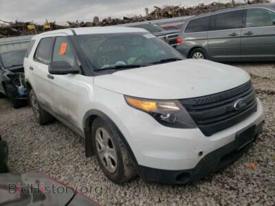 2013 Ford EXPLORER Explorer P, white — VIN 1FM5K8AR0DGA26618, Copart