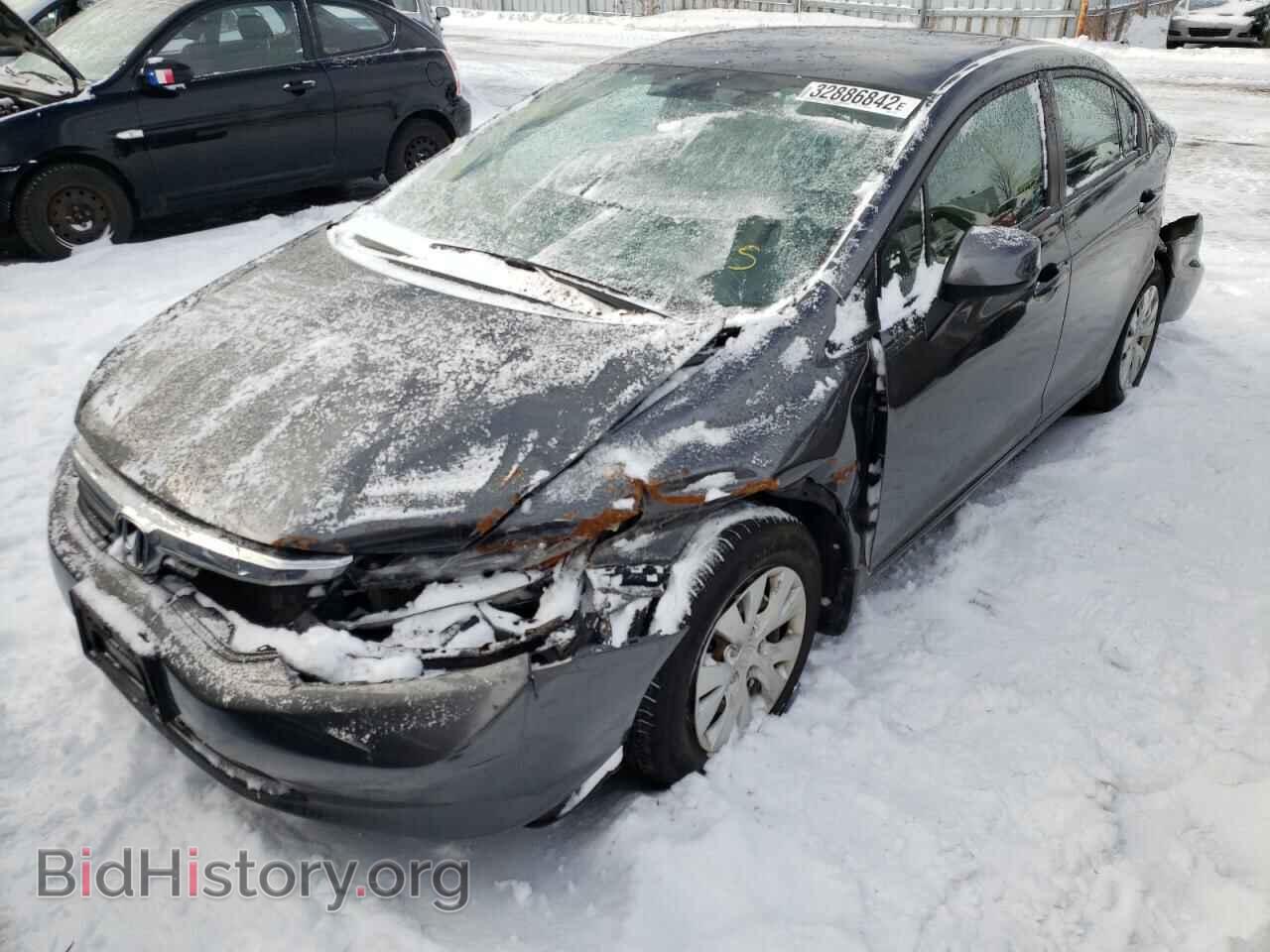 2012 HONDA CIVIC - VIN: 2HGFB2F48CH118776 - Фото 2