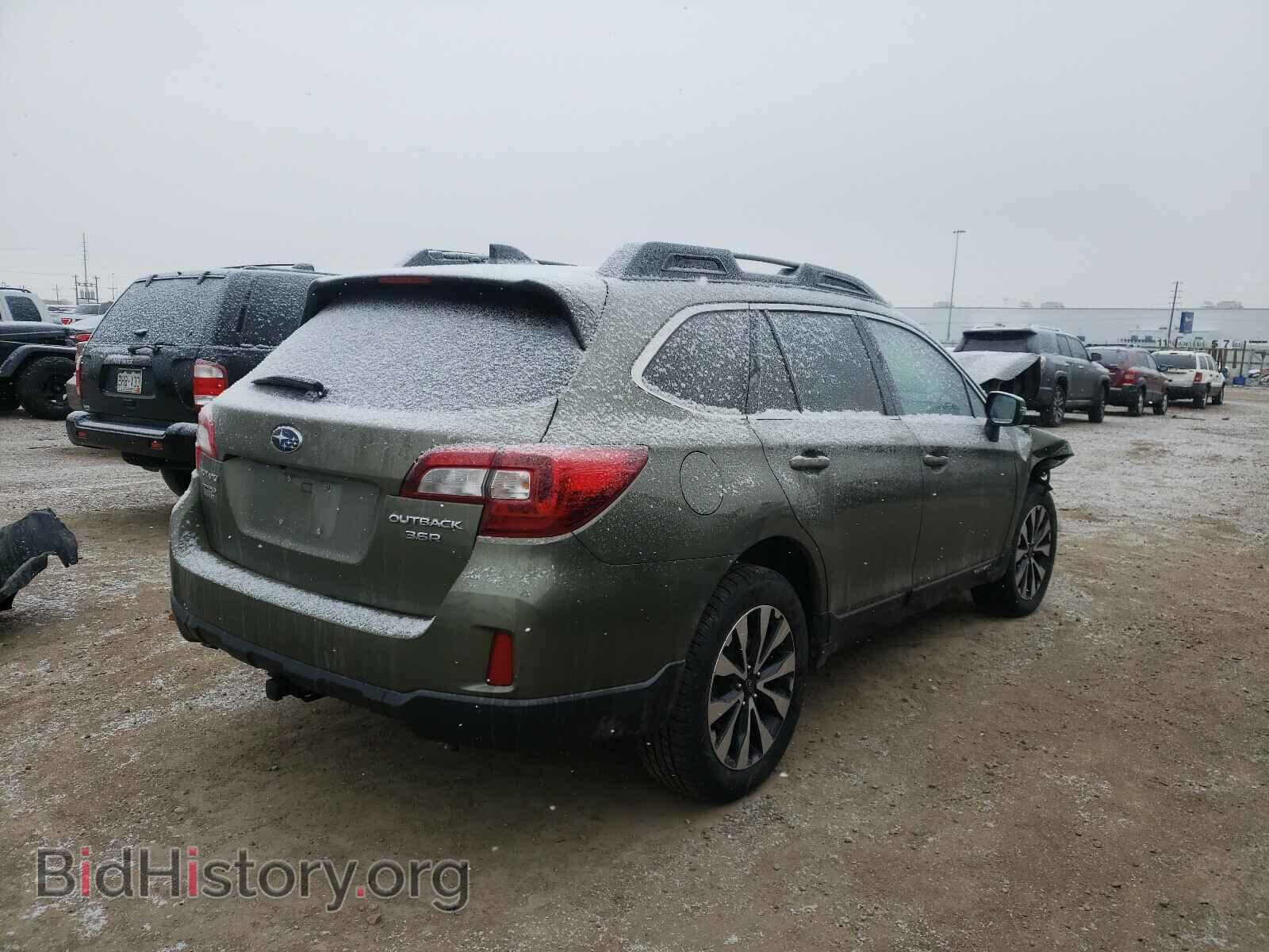 2016 SUBARU OUTBACK - VIN: 4S4BSENC4G3204789 - Фото 4