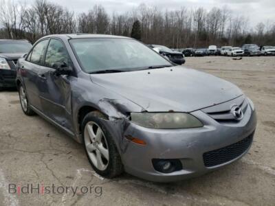2006 Mazda 6 6 I, gray — VIN 1YVHP80C865M03706, Copart