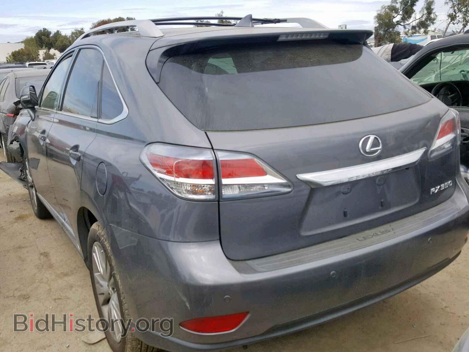 2014 LEXUS RX 350 - VIN: 2T2BK1BA4EC247190 - Фото 3