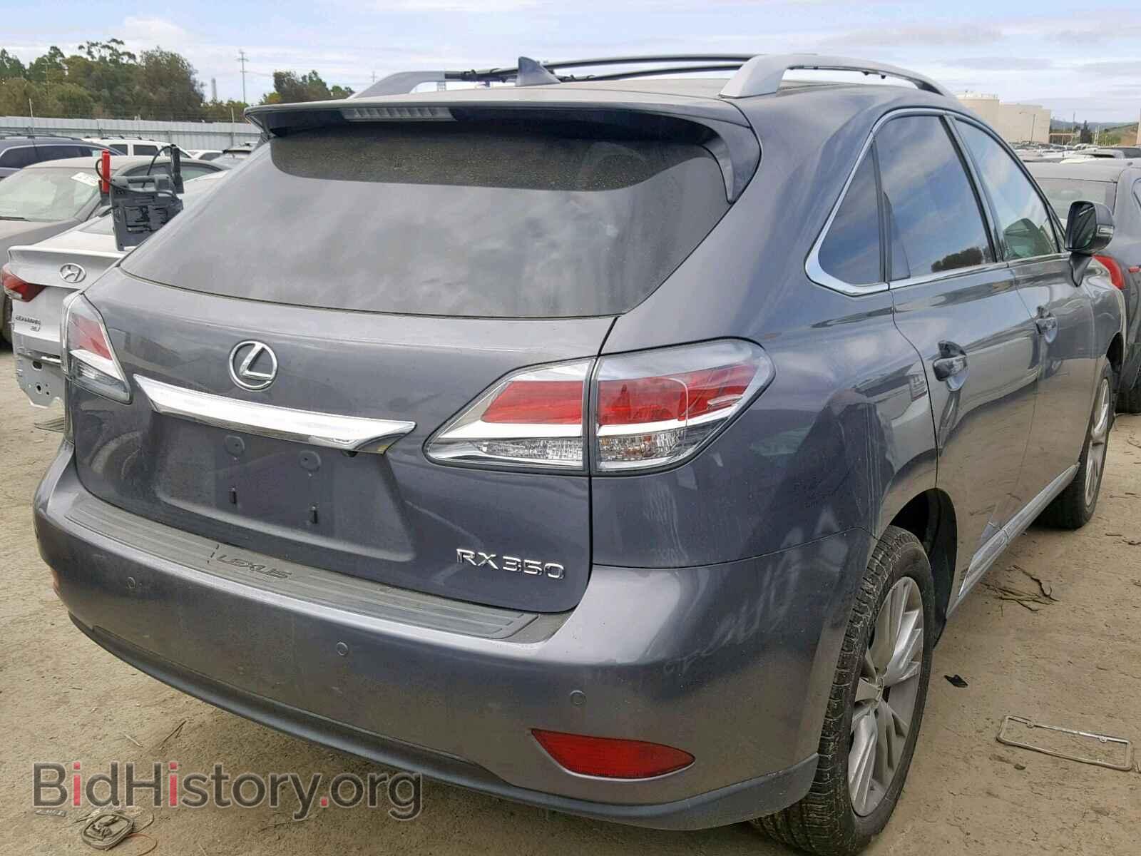 2014 LEXUS RX 350 - VIN: 2T2BK1BA4EC247190 - Фото 4