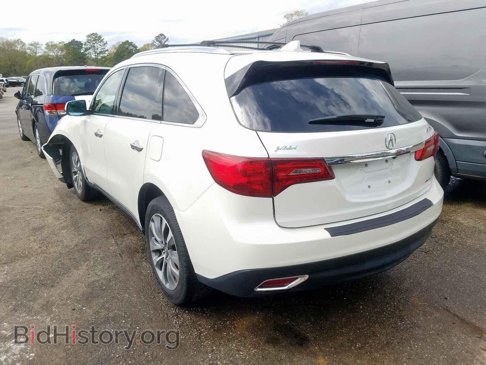 2015 ACURA MDX - VIN: 5FRYD4H47FB014461 - Фото 3