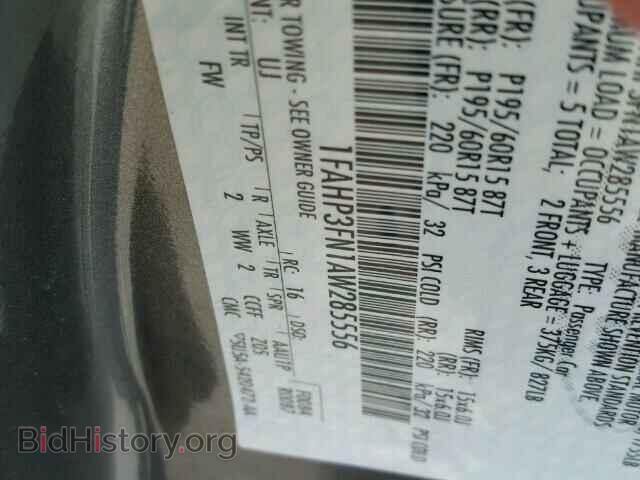 2010 FORD FOCUS - VIN: 1FAHP3FN1AW285556 - Фото 10