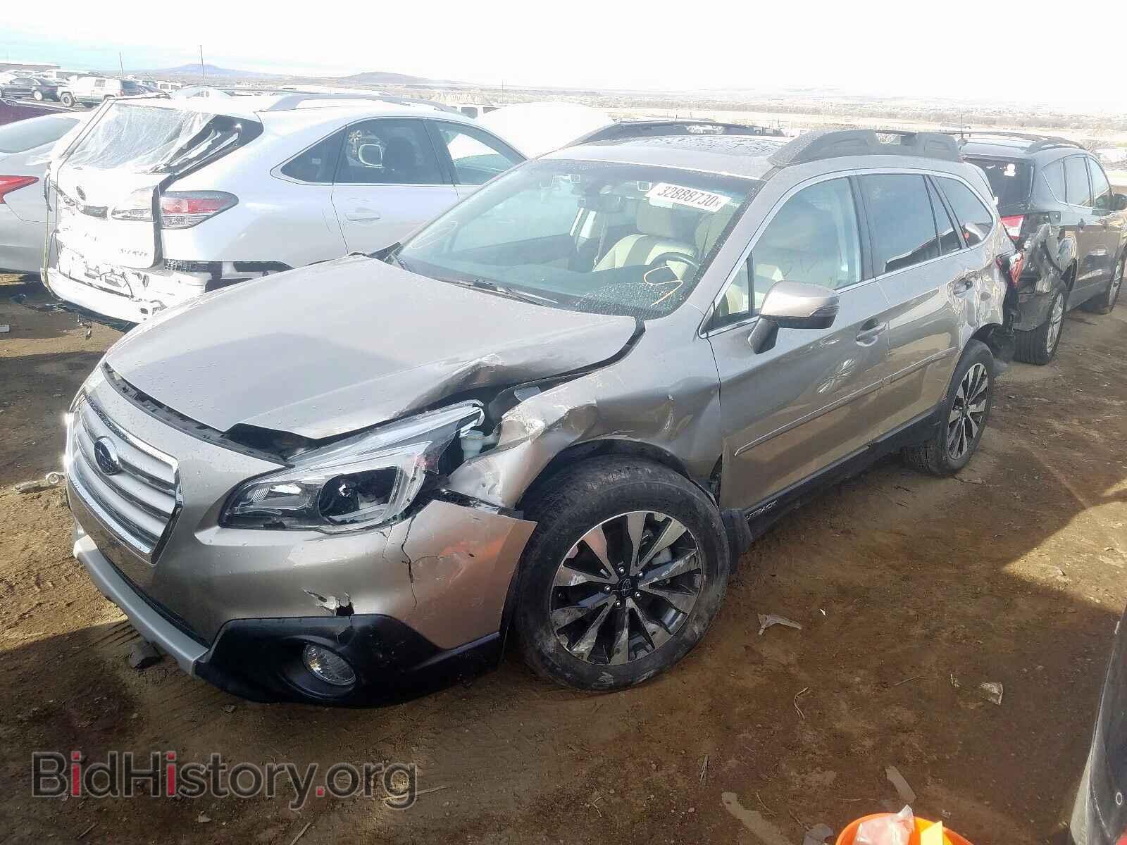 2017 SUBARU OUTBACK - VIN: 4S4BSANC8H3263435 - Фото 2