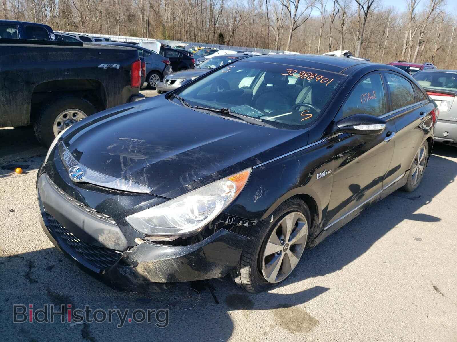 2012 HYUNDAI SONATA - VIN: KMHEC4A41CA054309 - Фото 2