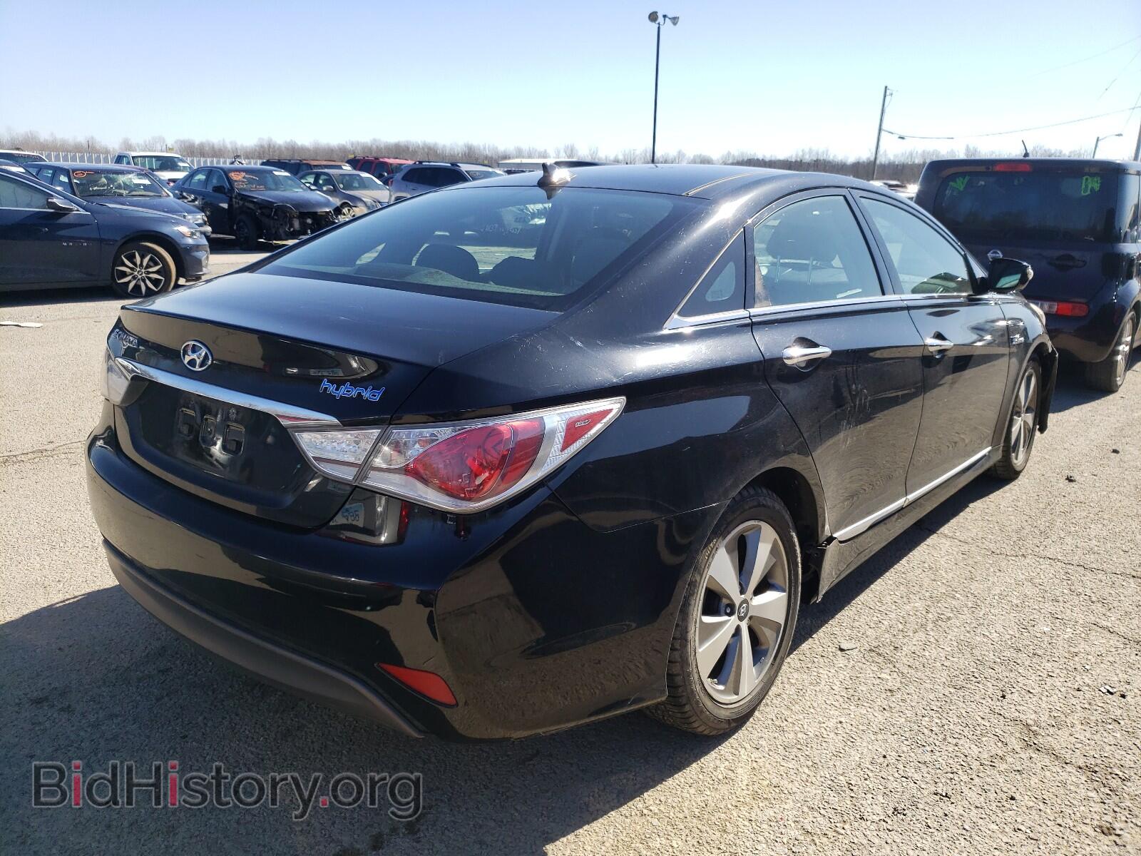 2012 HYUNDAI SONATA - VIN: KMHEC4A41CA054309 - Фото 4
