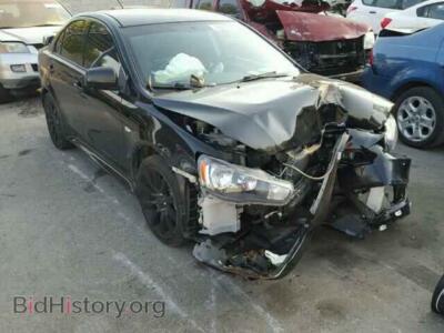 2011 Mitsubishi LANCER Lancer GTS, black — VIN JA32U8FWXBU040541, Copart