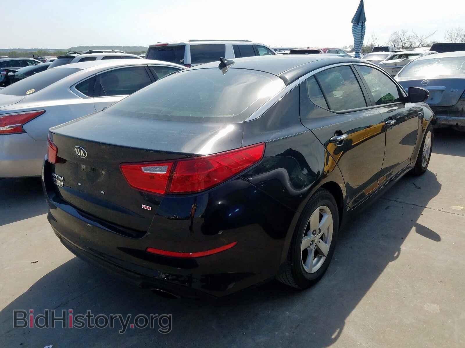 2015 KIA OPTIMA - VIN: 5XXGM4A79FG502552 - Фото 4