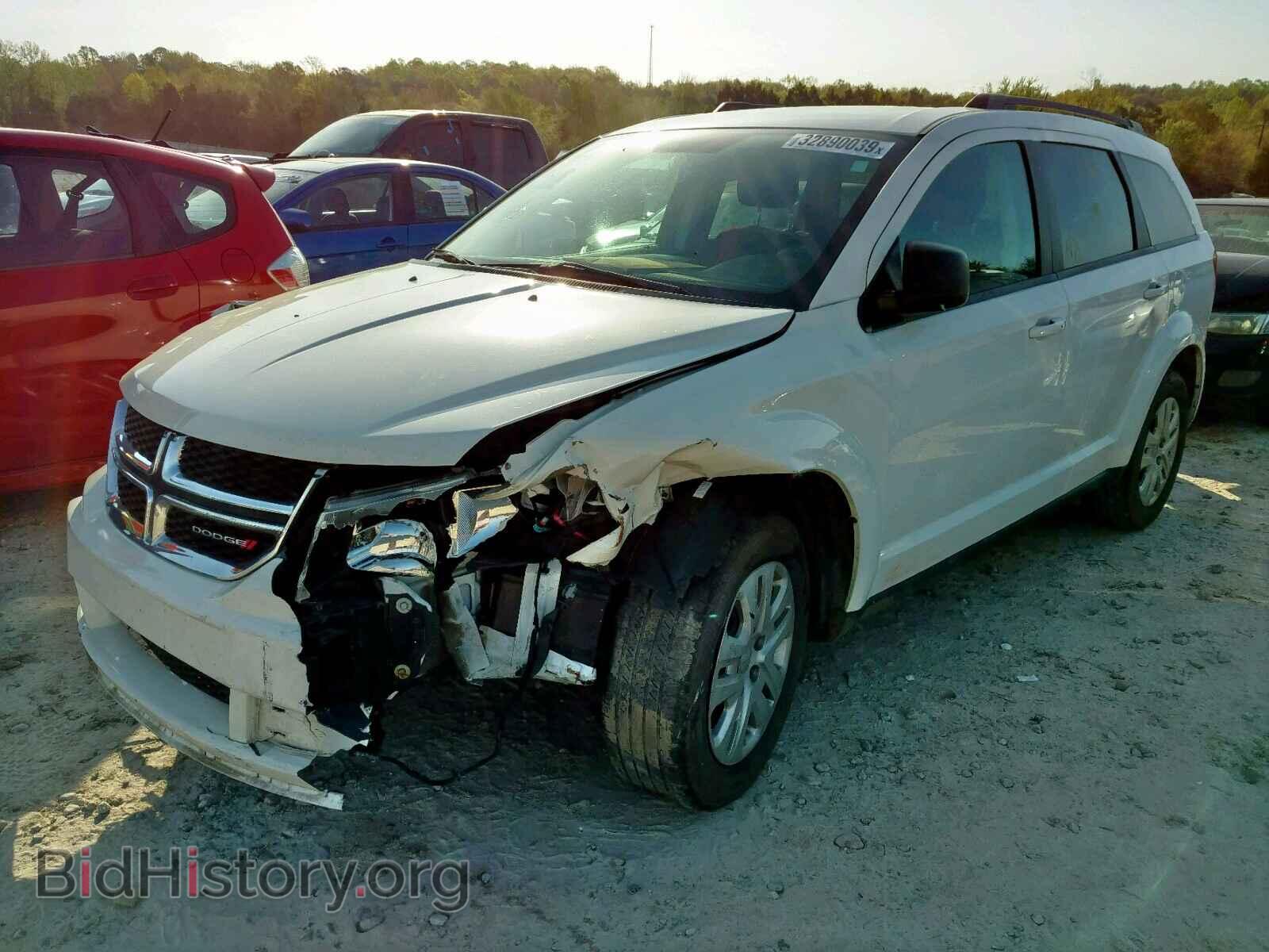 2016 DODGE JOURNEY SE - VIN: 3C4PDCAB5GT222647 - Фото 2