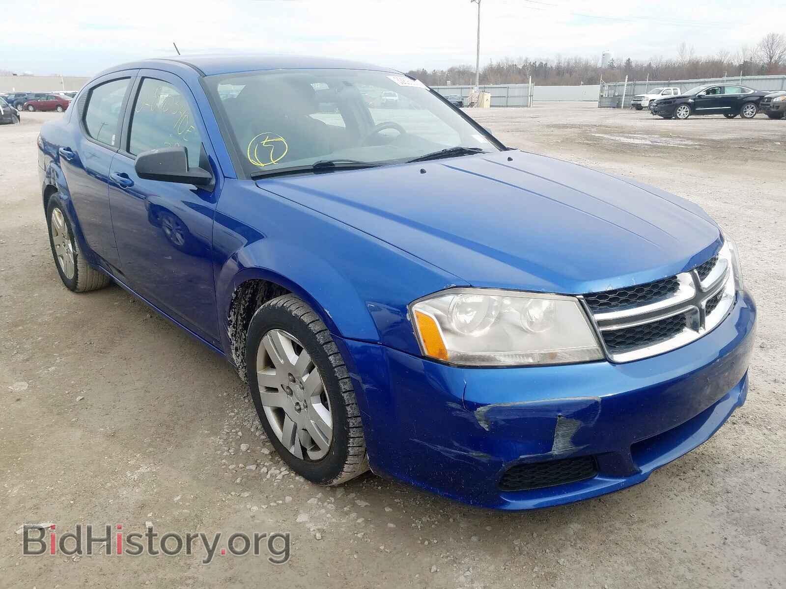 Фотография 1C3CDZABXDN653910 - DODGE AVENGER 2013
