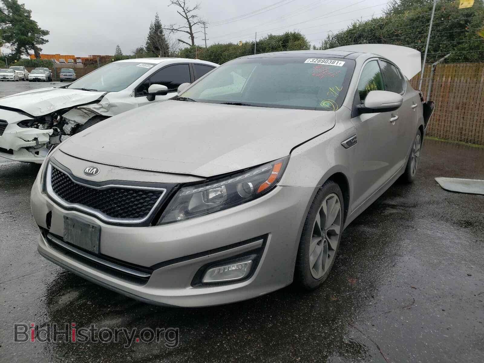 2015 KIA OPTIMA - VIN: 5XXGR4A69FG392966 - Фото 2