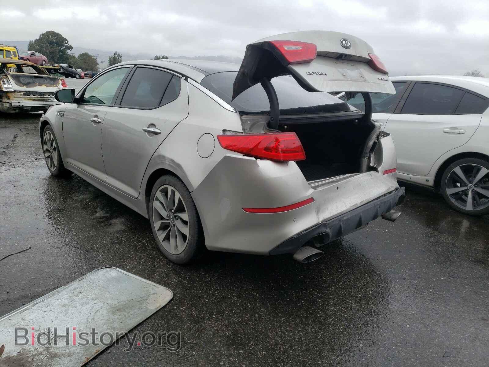 2015 KIA OPTIMA - VIN: 5XXGR4A69FG392966 - Фото 3