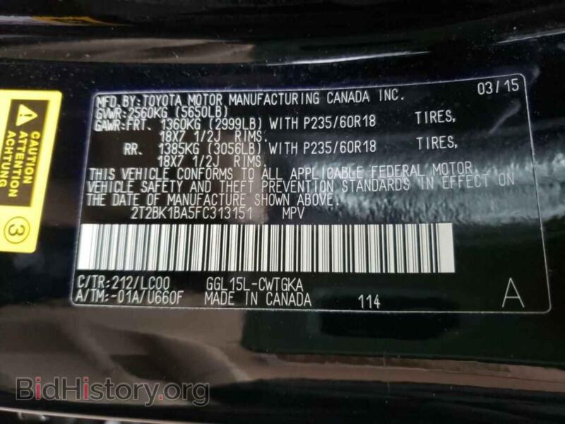 2015 Lexus RX350 (VIN 2T2BK1BA5FC313151) — photo 10 of 10