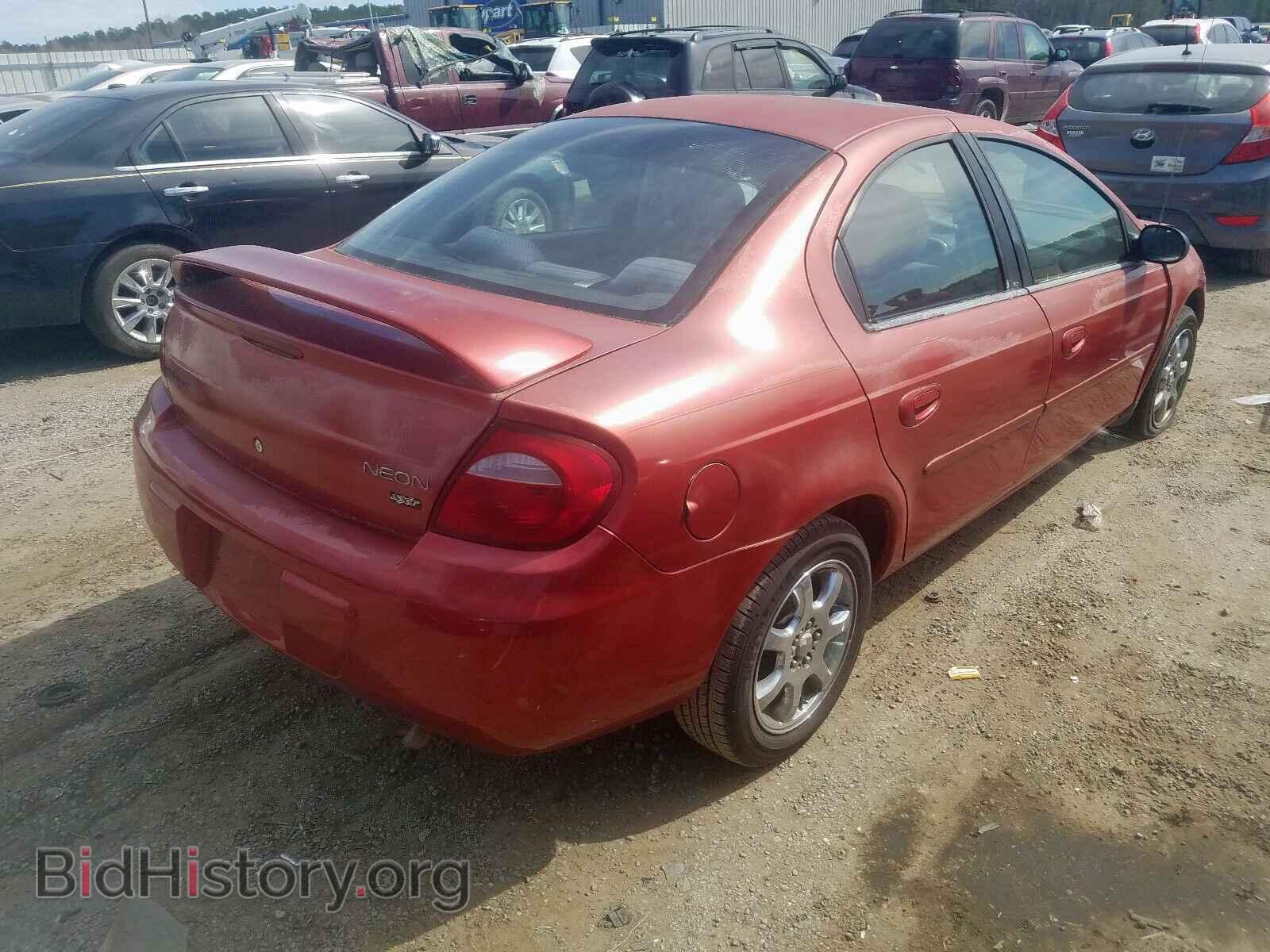 2005 DODGE NEON - VIN: 1B3ES56C25D238982 - Фото 4