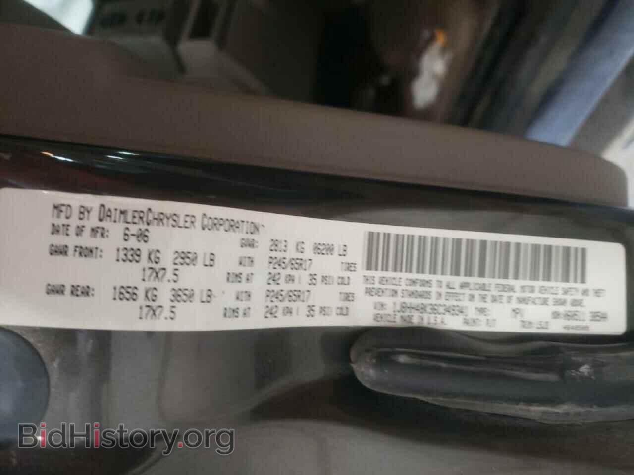 2006 JEEP COMMANDER - VIN: 1J8HH48K36C349341 - Фото 10