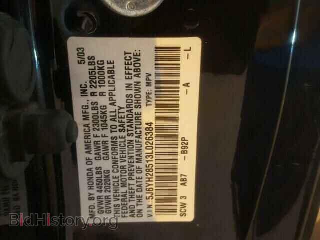 2003 HONDA ELEMENT - VIN: 5J6YH28513L026384 - Photo 10