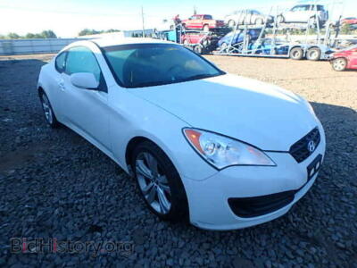 2011 Hyundai GENESIS Genesis CO, white — VIN KMHHT6KD3BU057653, Copart