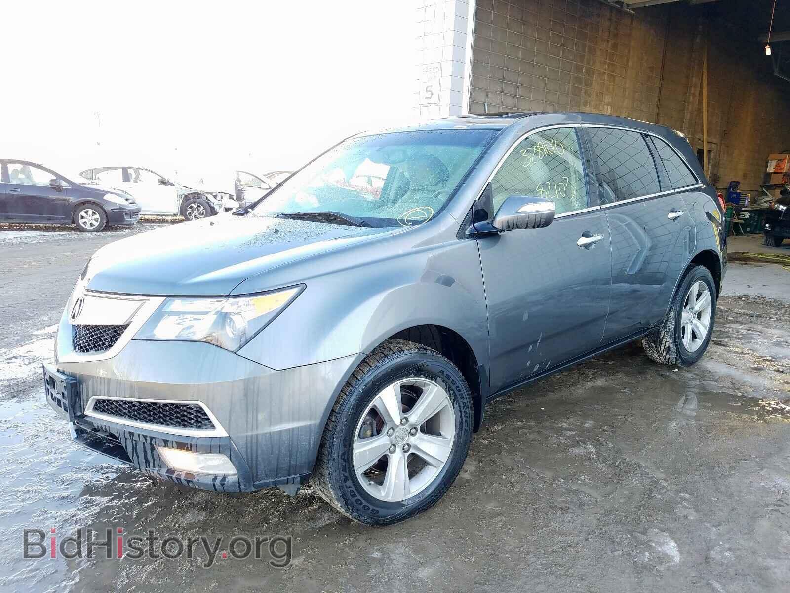 2011 ACURA MDX - VIN: 2HNYD2H61BH519384 - Фото 2
