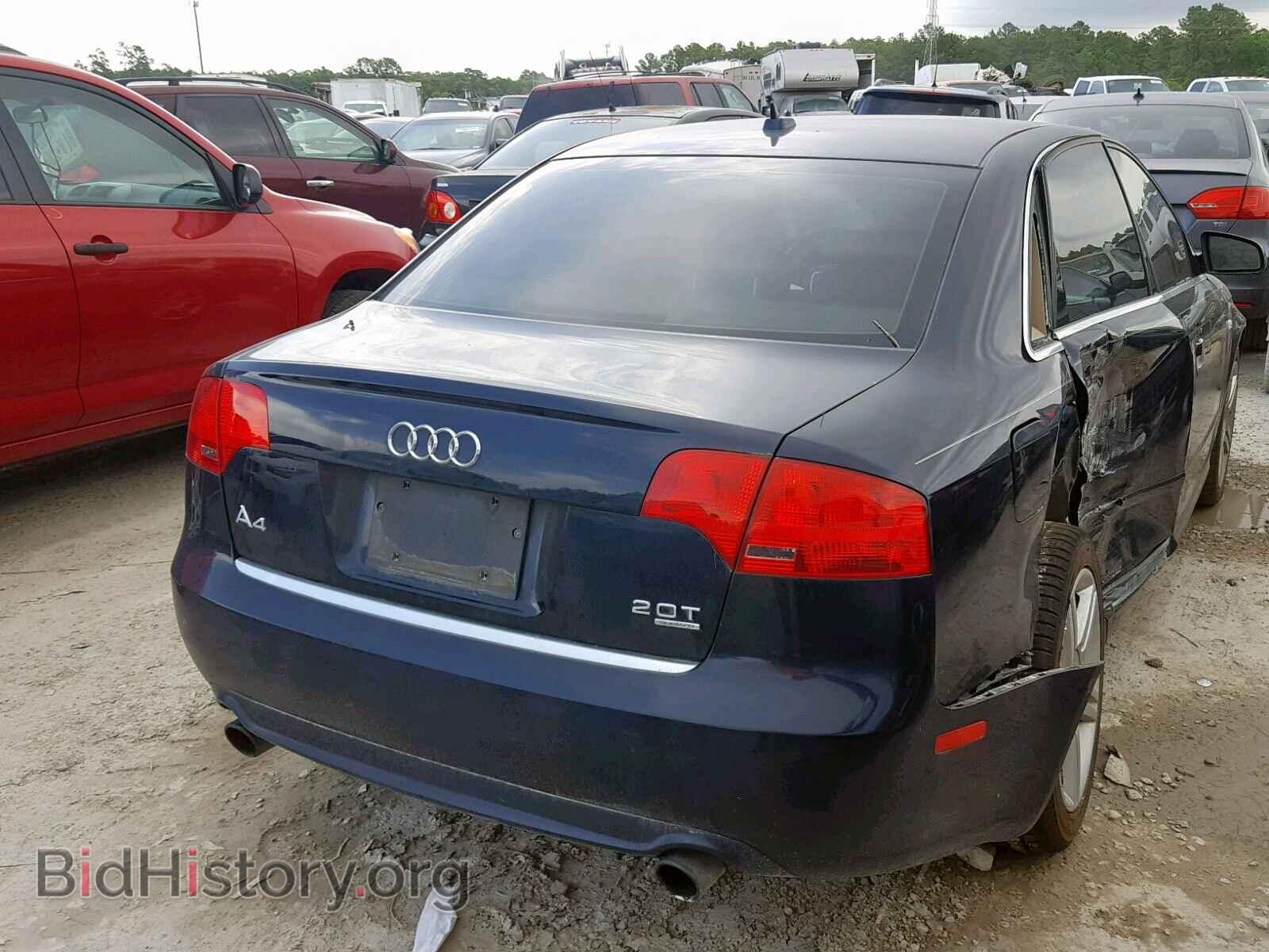 2008 AUDI A4 - VIN: WAUDF78E98A018377 - Фото 4