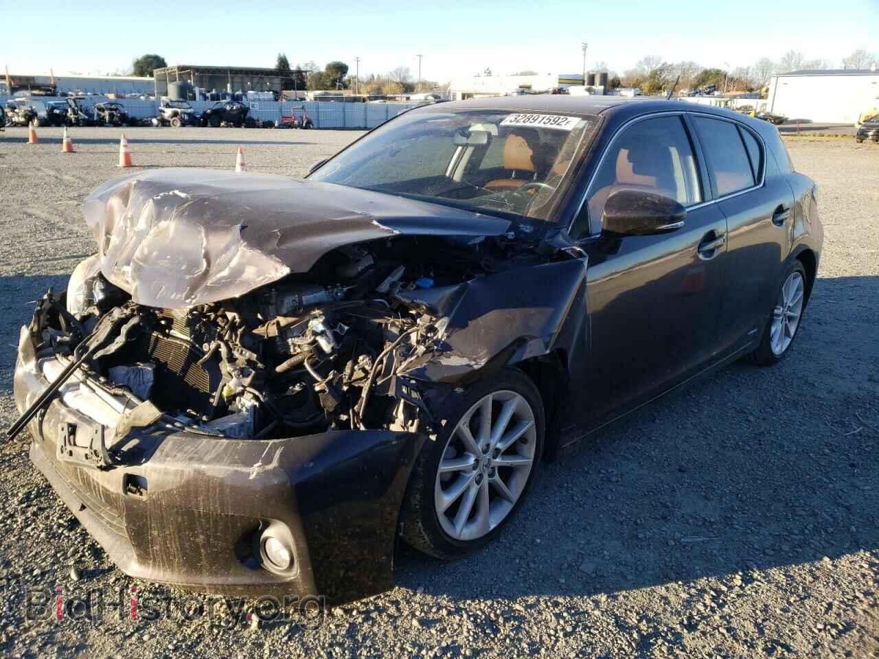 2013 LEXUS CT 200 - VIN: JTHKD5BH8D2142909 - Фото 2