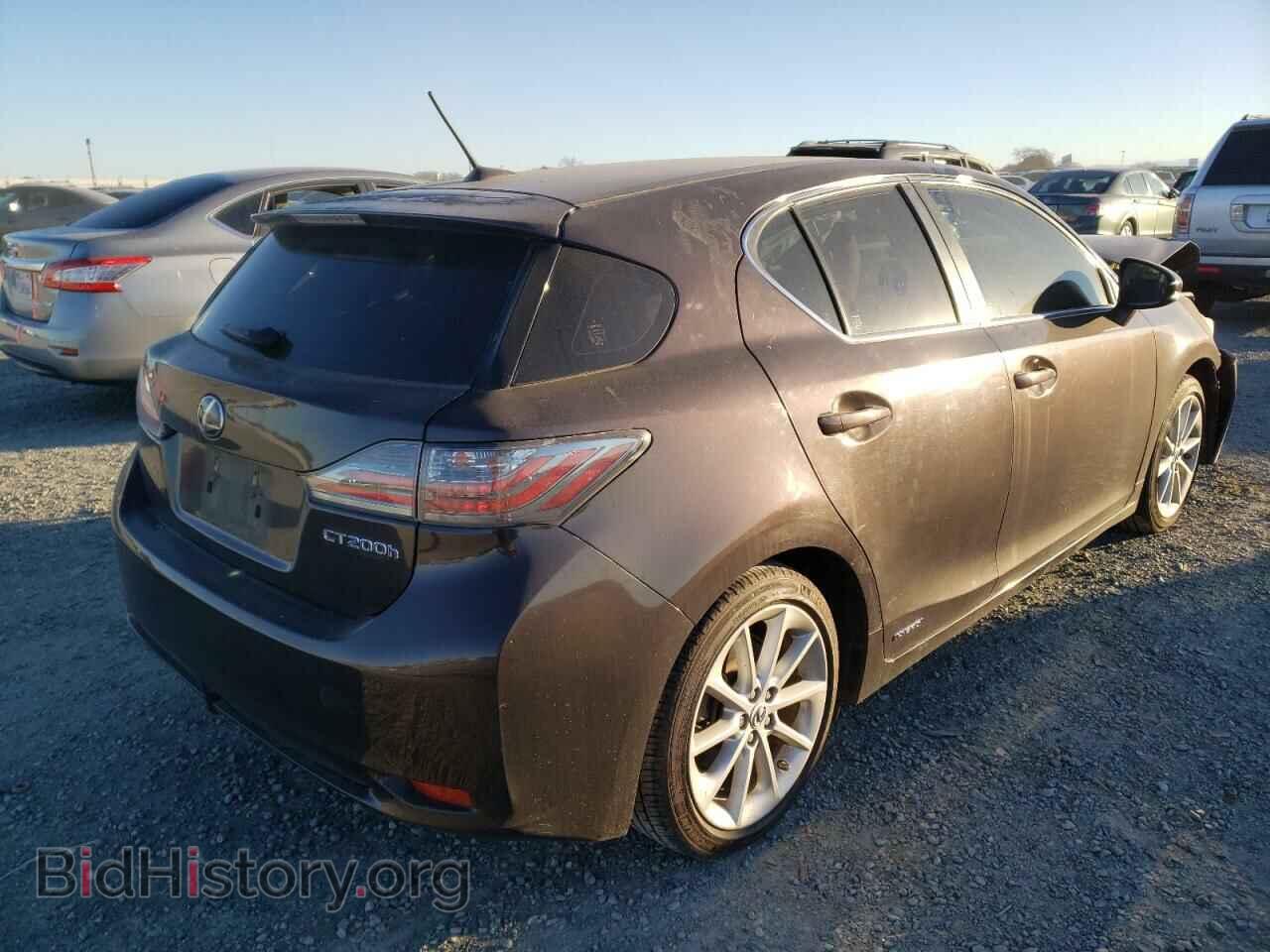 2013 LEXUS CT 200 - VIN: JTHKD5BH8D2142909 - Фото 4
