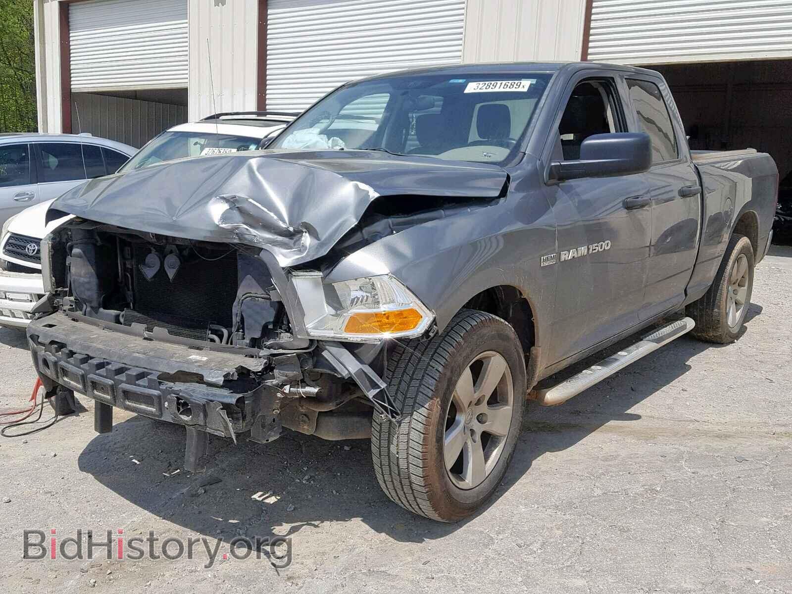 2012 DODGE RAM 1500 S - VIN: 1C6RD6FT7CS144161 - Фото 2