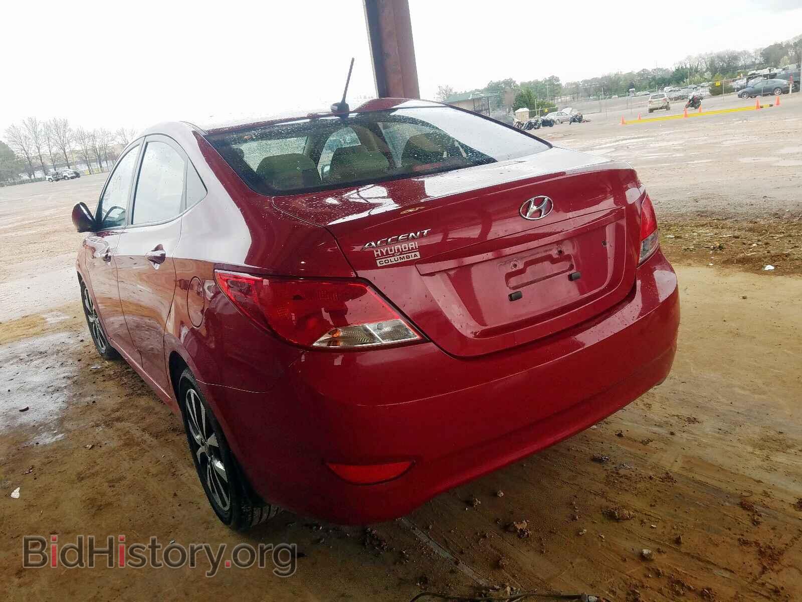 2016 HYUNDAI ACCENT - VIN: KMHCU4AE7GU050282 - Фото 3