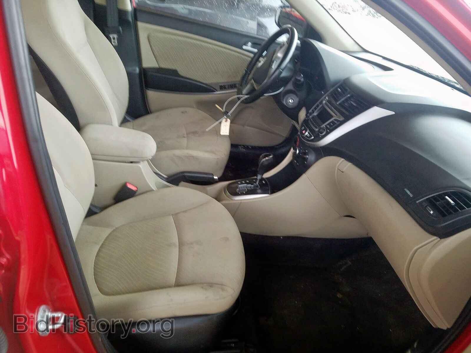 2016 HYUNDAI ACCENT - VIN: KMHCU4AE7GU050282 - Фото 5