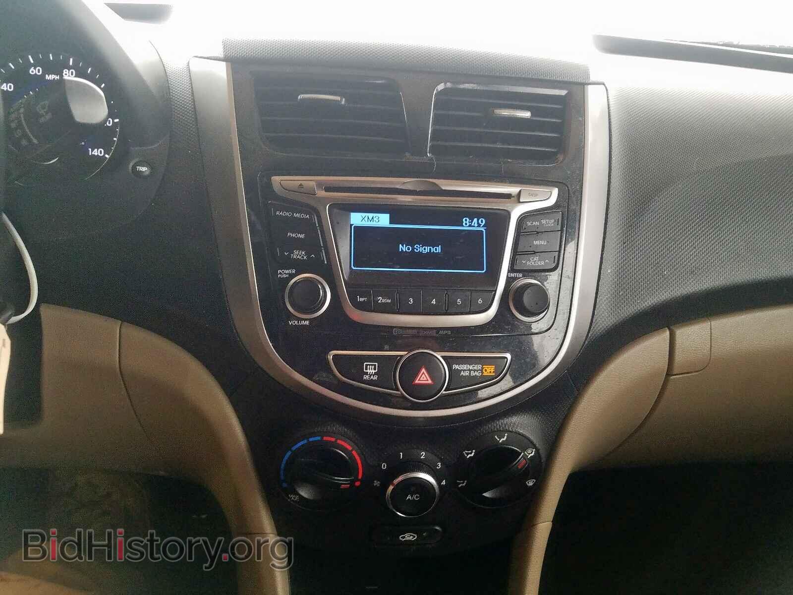 2016 HYUNDAI ACCENT - VIN: KMHCU4AE7GU050282 - Фото 9