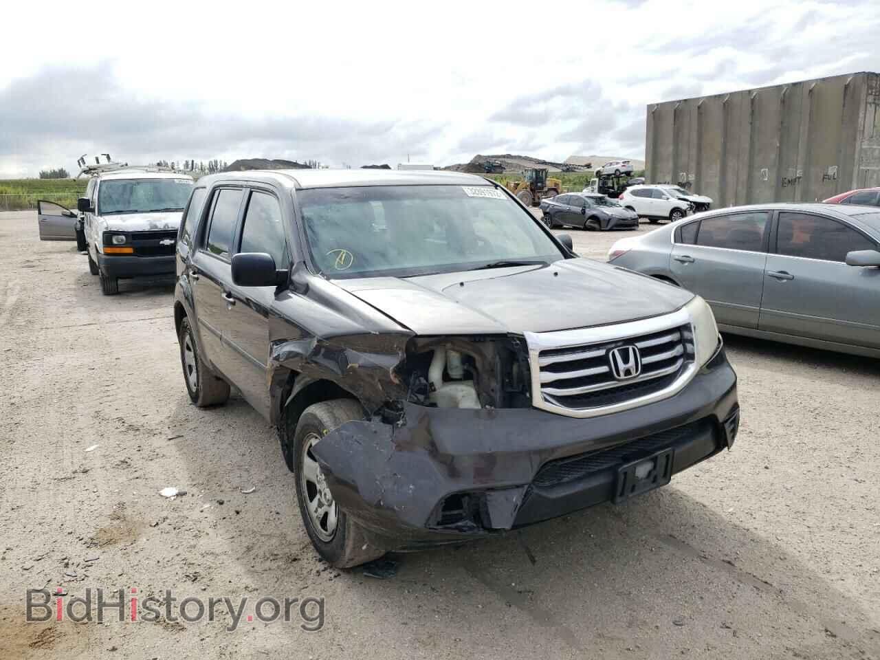 Photo 5FNYF3H29CB040429 - HONDA PILOT 2012
