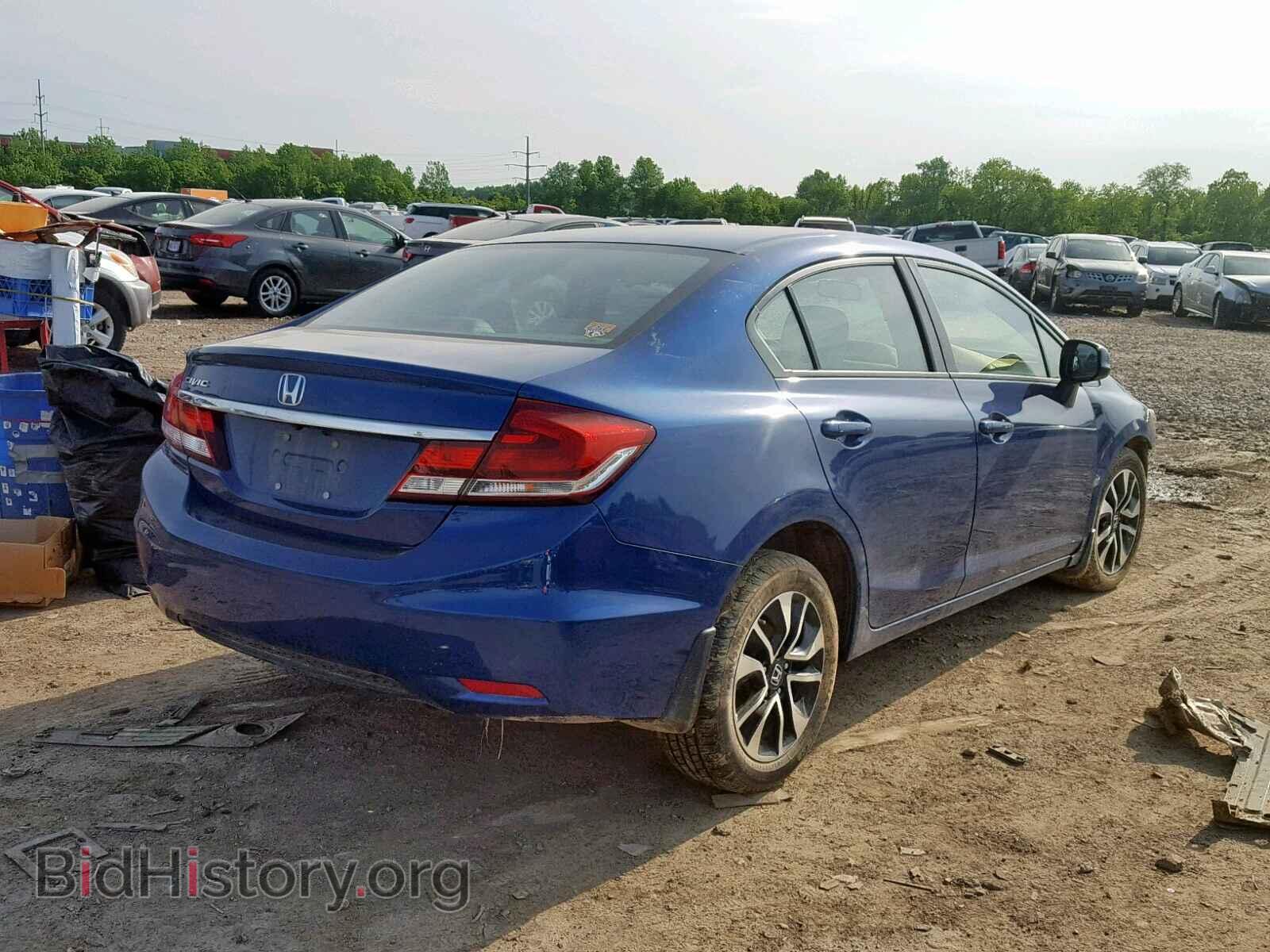 2013 HONDA CIVIC - VIN: 19XFB2F85DE097707 - Фото 4