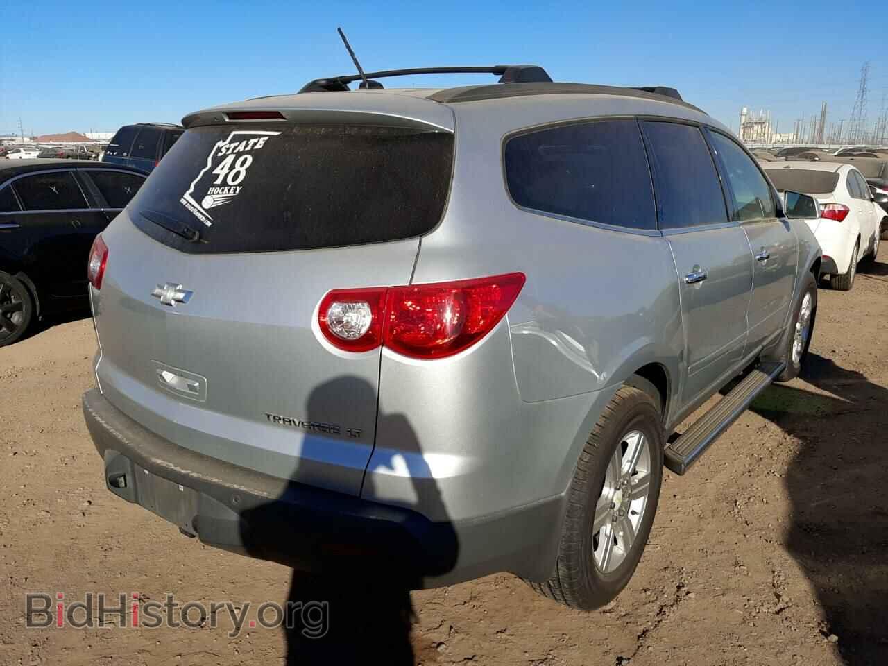2012 CHEVROLET TRAVERSE - VIN: 1GNKRJED0CJ197869 - Фото 4