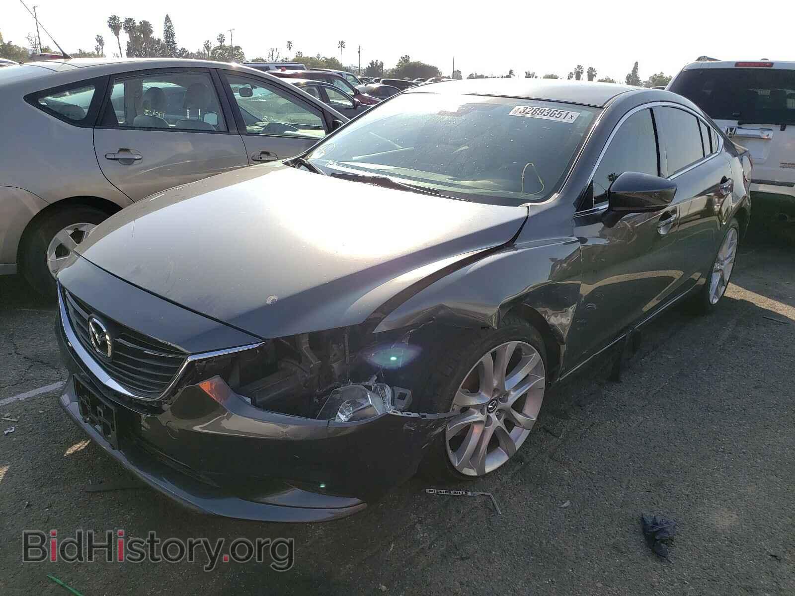 2017 MAZDA 6 - VIN: JM1GL1V58H1149729 - Фото 2