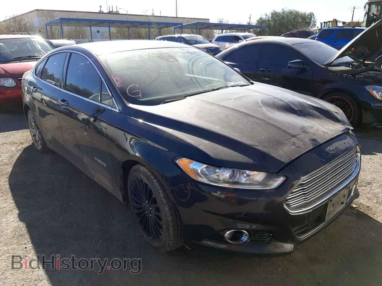 Фотография 3FA6P0RU8DR310095 - FORD FUSION 2013