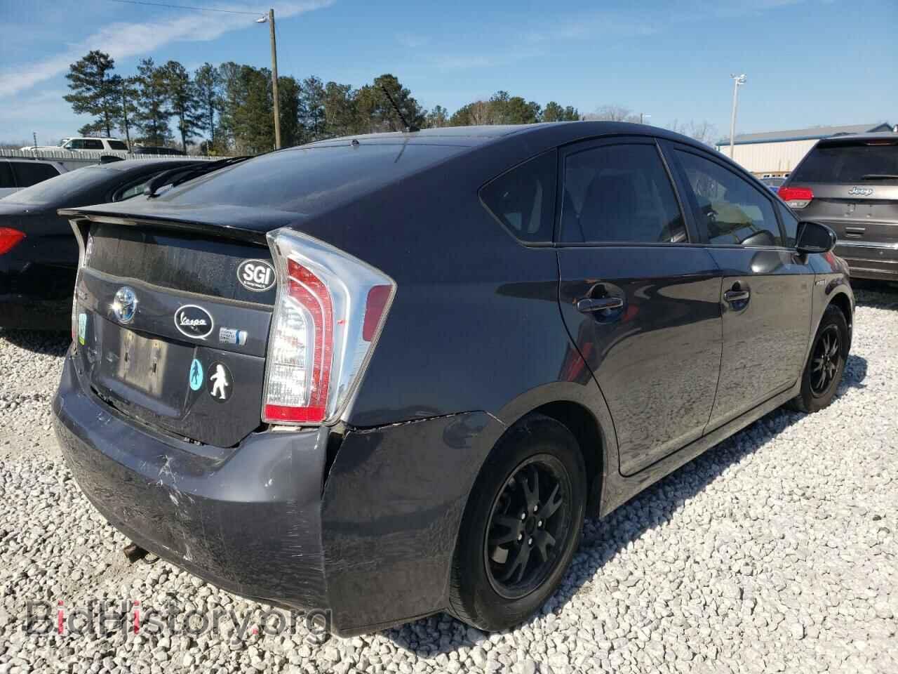 2013 TOYOTA PRIUS - VIN: JTDKN3DU9D1730448 - Фото 4