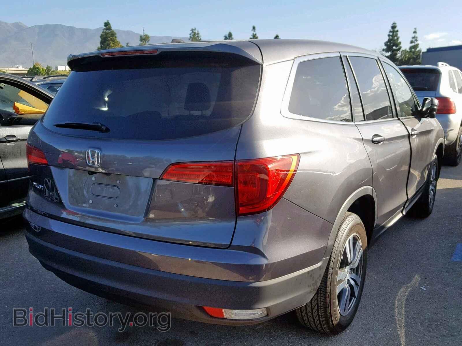 2017 HONDA PILOT EXL - VIN: 5FNYF5H57HB013002 - Фото 4