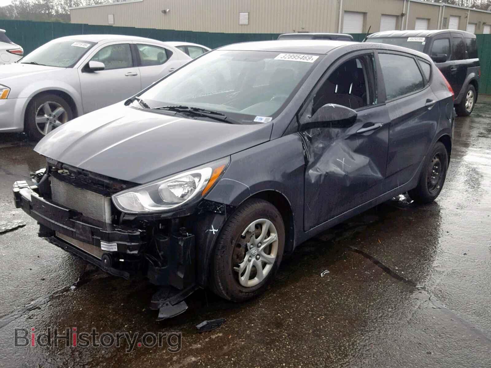 2013 HYUNDAI ACCENT - VIN: KMHCT5AE2DU084764 - Фото 2