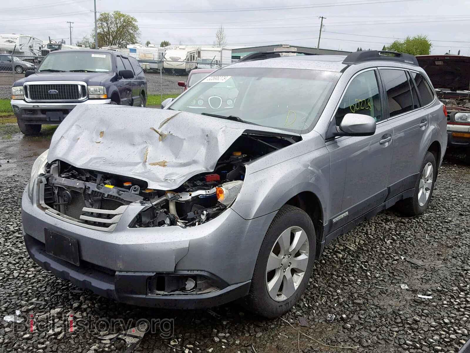 2011 SUBARU OUTBACK 2. - VIN: 4S4BRBGC9B3356163 - Фото 2