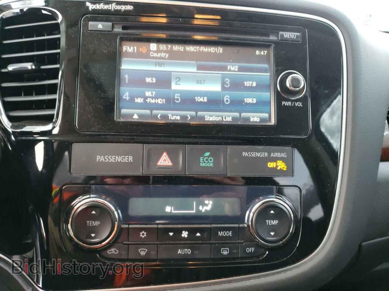 2015 MITSUBISHI OUTLANDER - VIN: JA4AZ3A35FZ012373 - Фото 9
