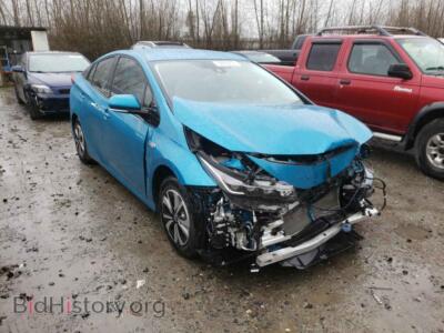 2017 Toyota PRIUS Prius Prim, синий — VIN JTDKARFP1H3029290, Copart