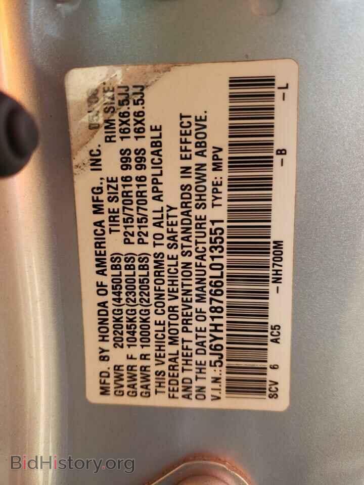 2006 HONDA ELEMENT - VIN: 5J6YH18766L013551 - Photo 10