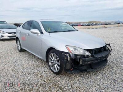 2010 Lexus IS IS 250, silver — VIN JTHCF5C29A5044118, Copart
