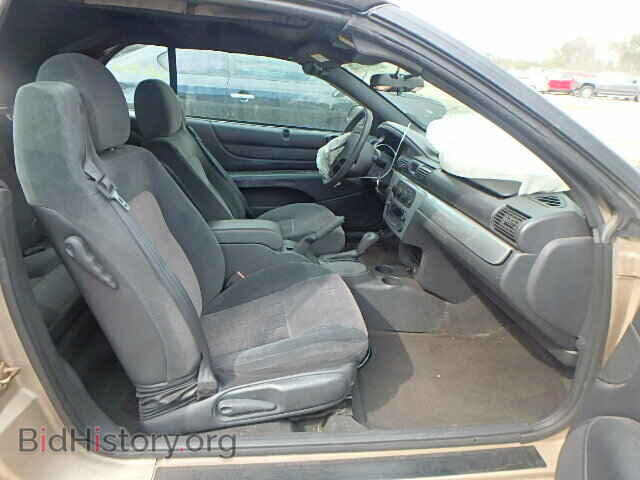 2006 CHRYSLER SEBRING - VIN: 1C3EL55RX6N115576 - Фото 5