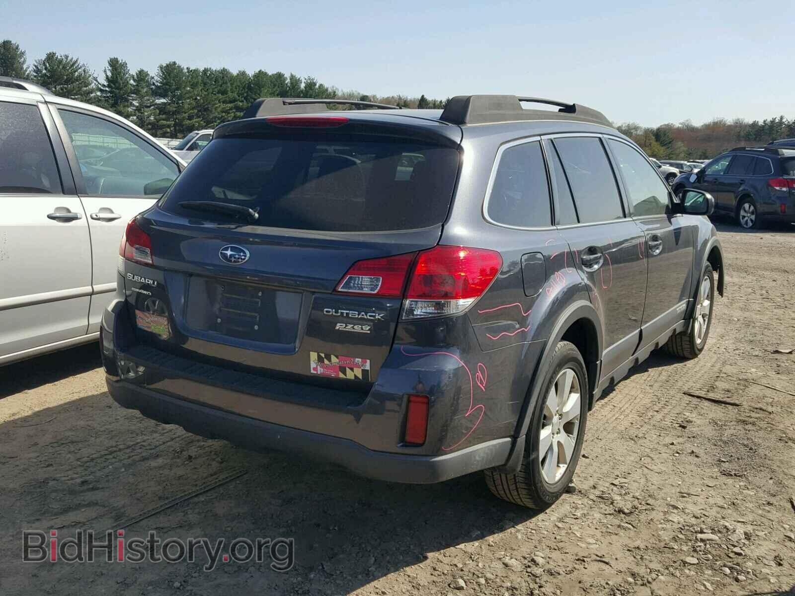 2011 SUBARU OUTBACK - VIN: 4S4BRBGC7B3334680 - Фото 4