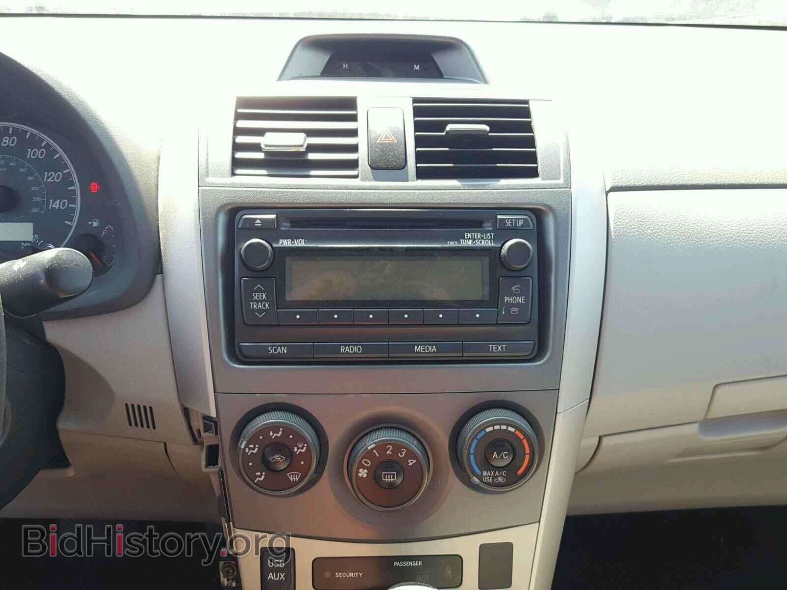 2012 TOYOTA COROLLA BA - VIN: 5YFBU4EE8CP070722 - Фото 9