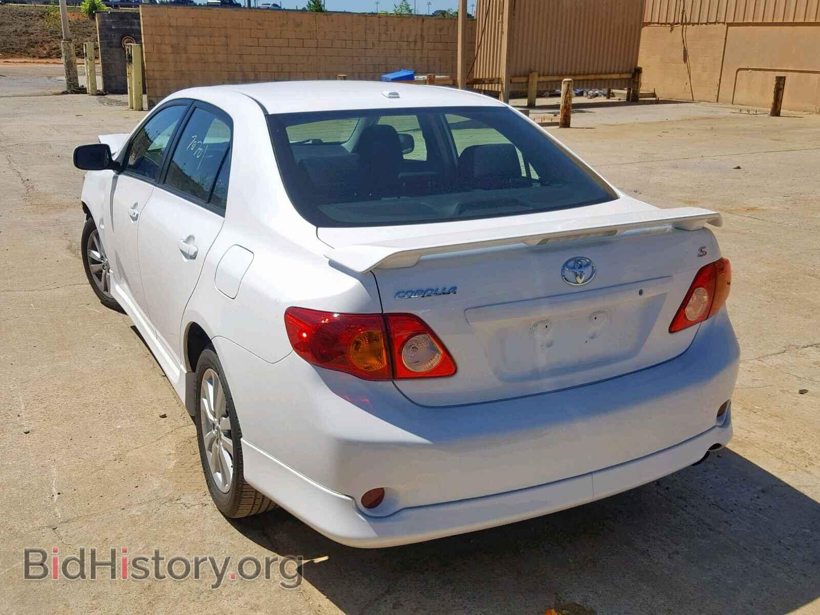 2009 TOYOTA COROLLA BA - VIN: 2T1BU40E89C103637 - Фото 3