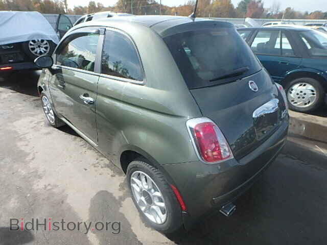 2013 FIAT 500 - VIN: 3C3CFFARXDT603210 - Фото 3