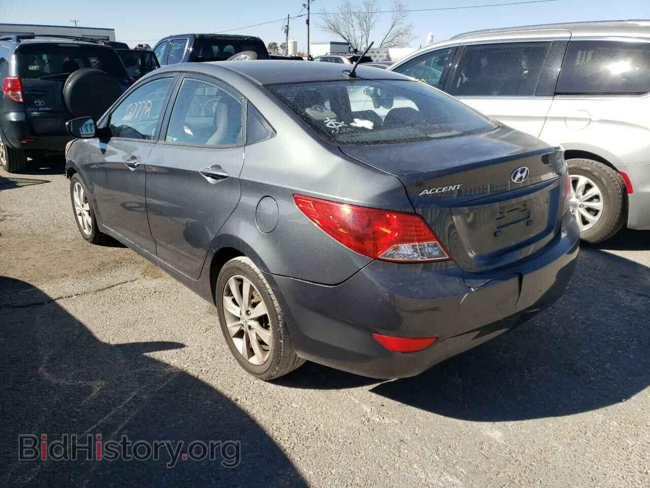 2013 HYUNDAI ACCENT - VIN: KMHCU4AE2DU428469 - Фото 3